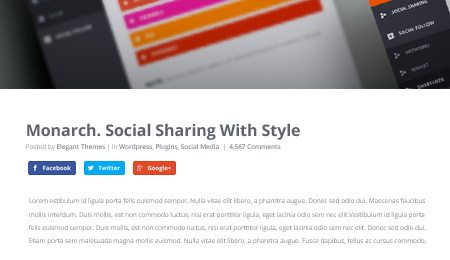 Inline social sharing